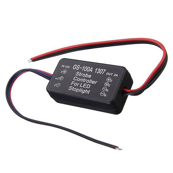 Universal Flash Strobe Controller Flasher Module For LED Brake Stop Light