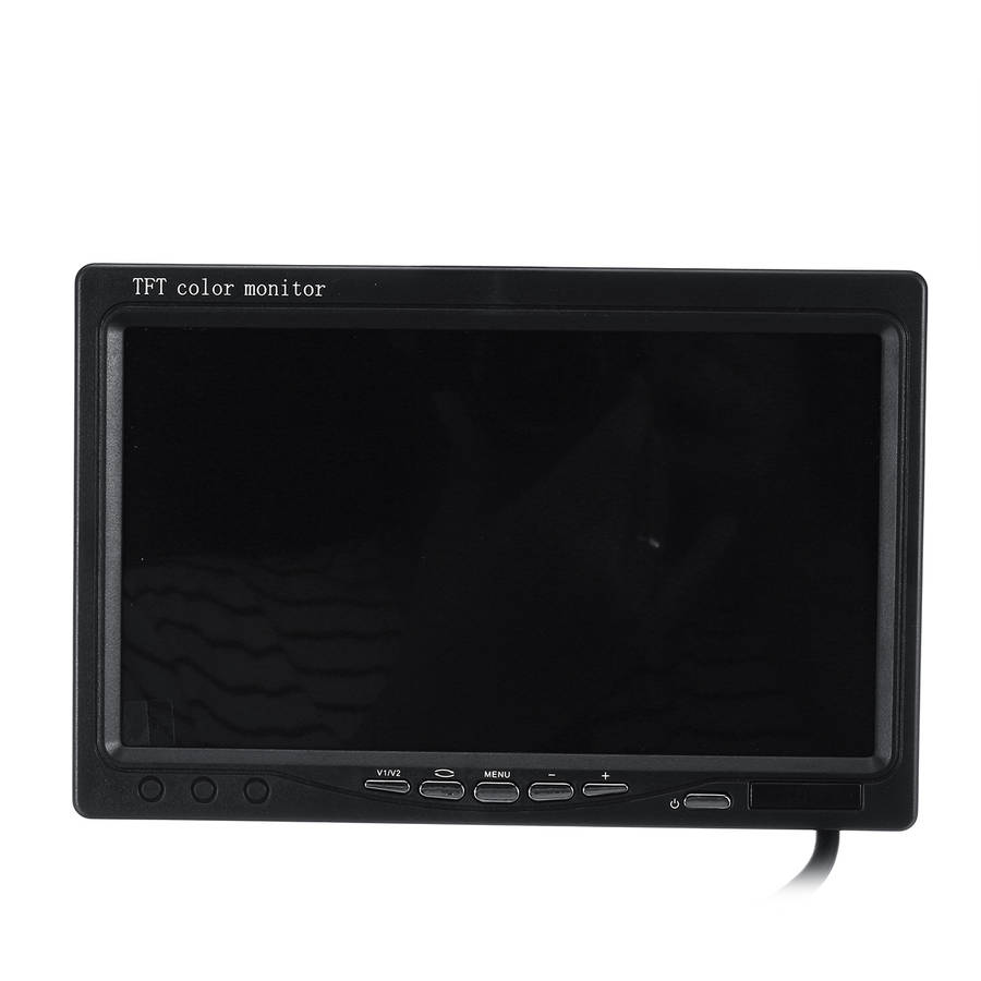 7 Inch Desktop Display Screen With Bus Camera 10 Meters Air Line Ccd Infrared Chip