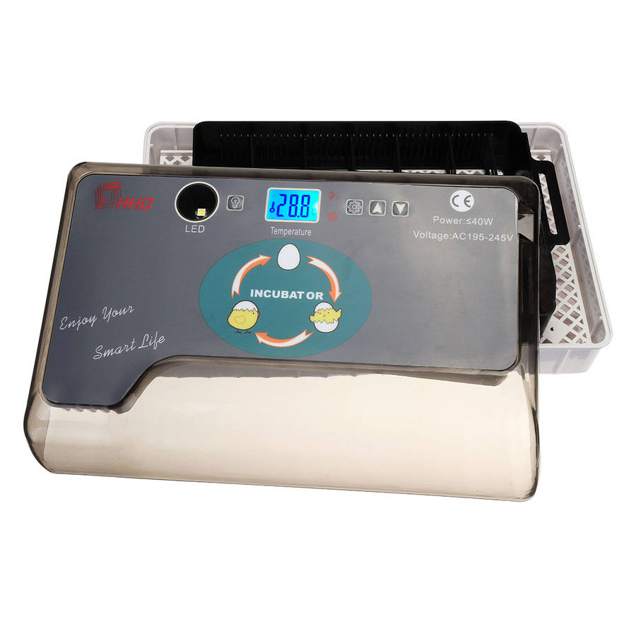 Incubators for Hatching Eggs 12Pc Eggs Digital Household Micro Mini Incubator fo (Plug 220V EU Plug)