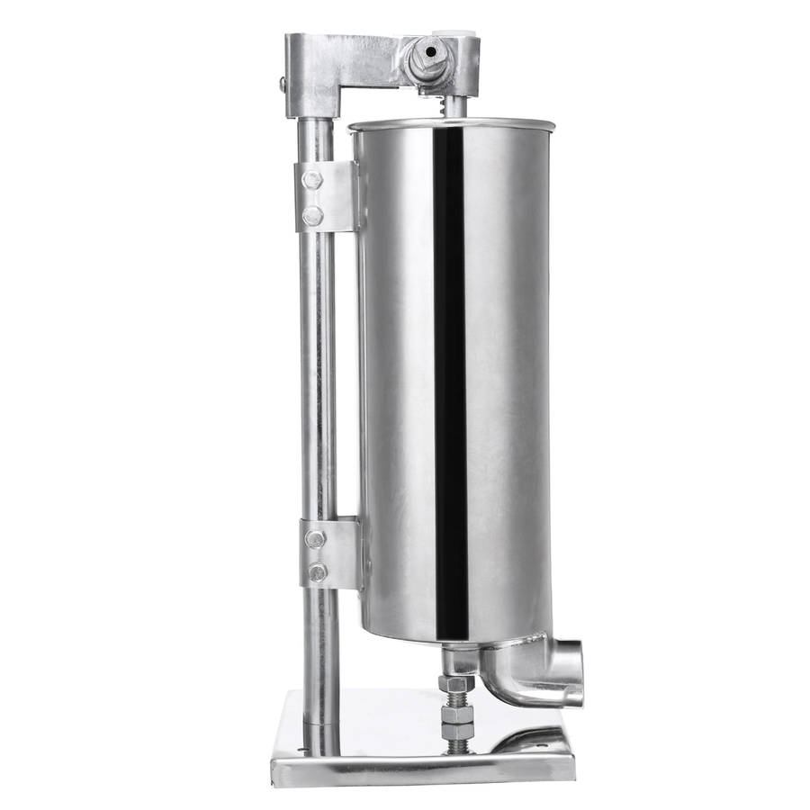 New Vertical Sucker 4L Stainless Steel Sausage Filler Sausage Maker Sausage Syringe Meat Tool