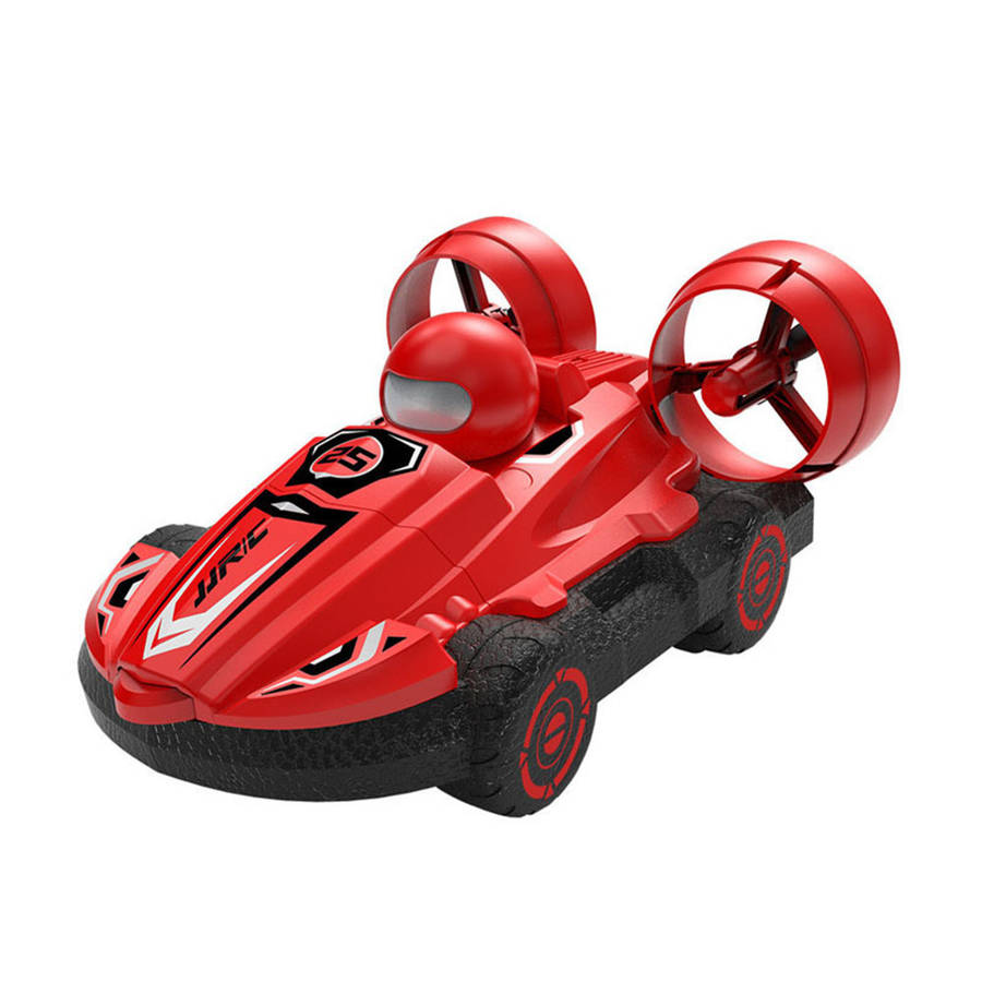 JJRC Q86 2 In 1 Amphibious RC Hovercraft Boat Stunt Drift Car Vehicles Model RTR Kids Toys