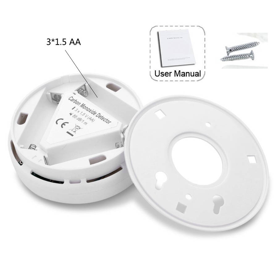 Carbon Monoxide Warning Alarm Detector