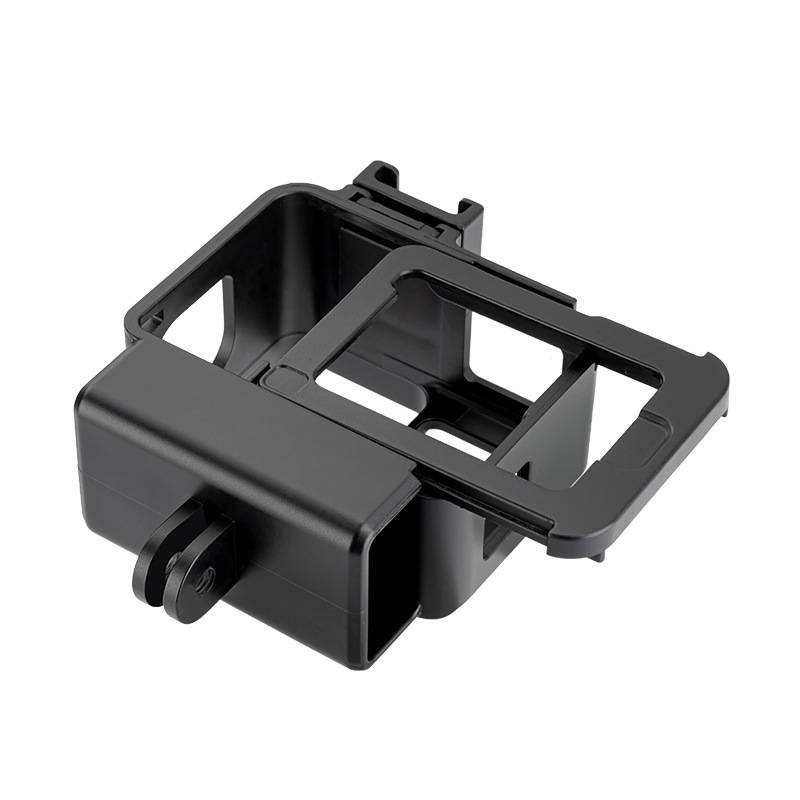 TELESIN GP-FMS-008 Protective Shell Case with Cold Shoe Mount for GoPro Hero 7 6 5 Black Action Spor