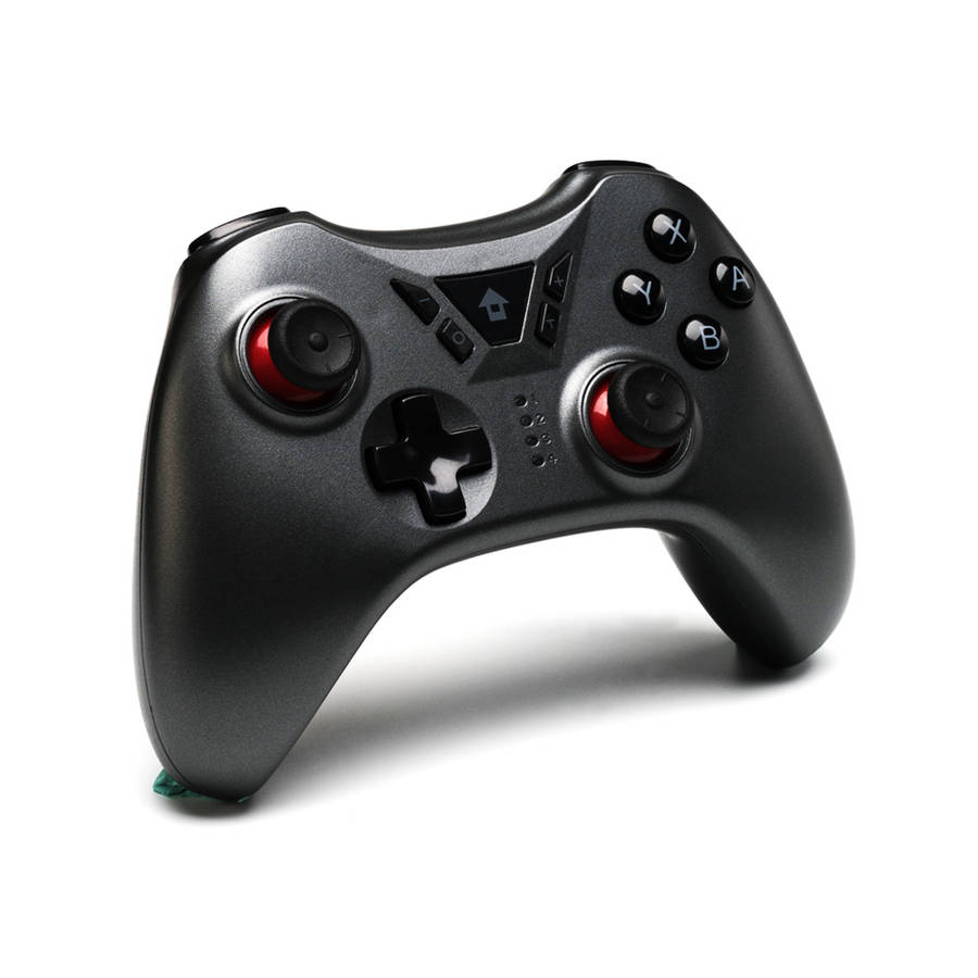 Wireless bluetooth Gamepad Vibration Control Game Controller for Nintendo Switch NS Pr (Color Black)
