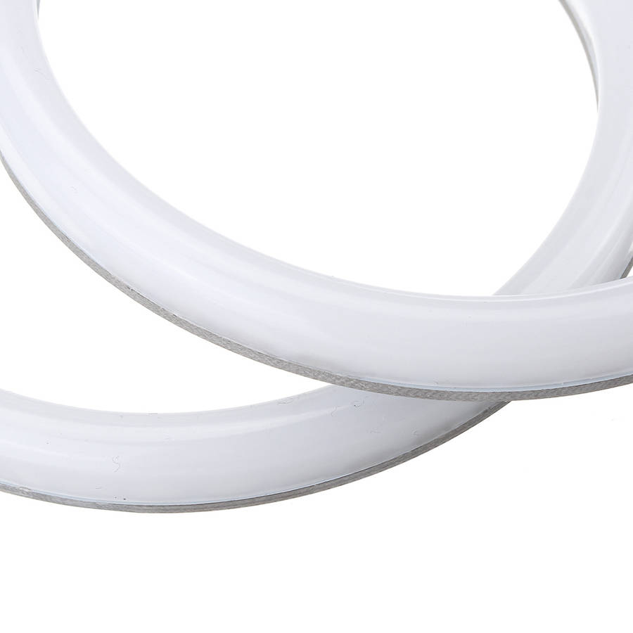 4Pcs Car Multi-Color RGB LED Angel Eyes Halo Ring Cotton Lights