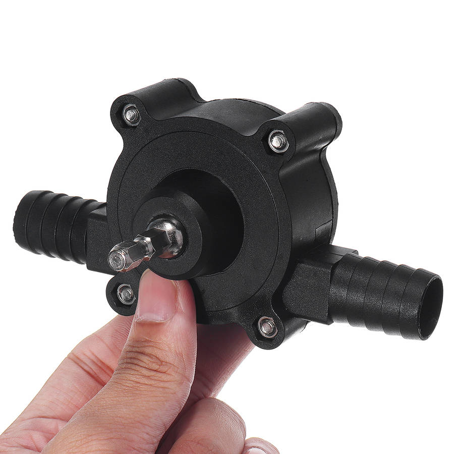 Electric Drill Pump Mini Portable Self-Priming Water Pump Drill Attachment Drill Adapter Home Gar...
