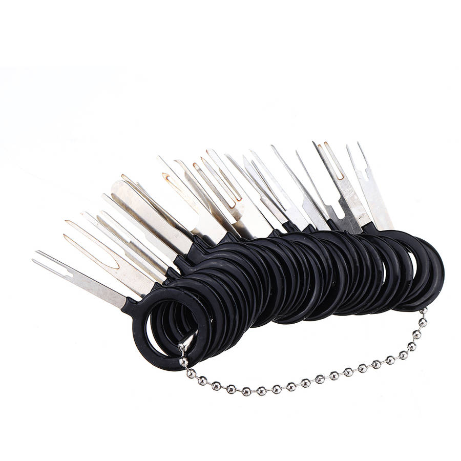 38Pcs/Set Car Terminal Removal Tool Electrical Wiring Crimp Connector Pin Extractor Kit Automobiles