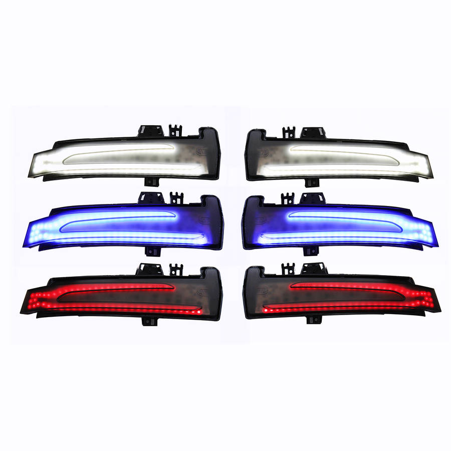 LED Side Mirror Sequential Turn Signal Lamps For Mercedes A B C E S CLS CLA GLA GLK Class