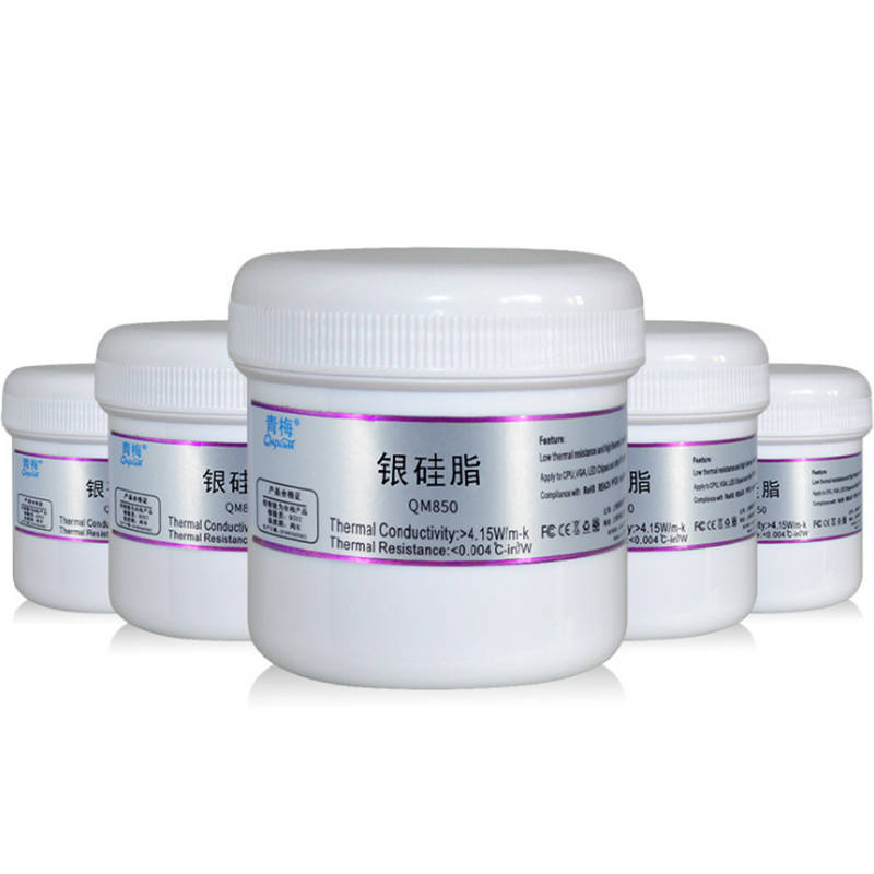 QNPLUM QM850 200g Silver Thermal Paste Grease Compound Silicone Thermal Grease Paste for CPU Cool...
