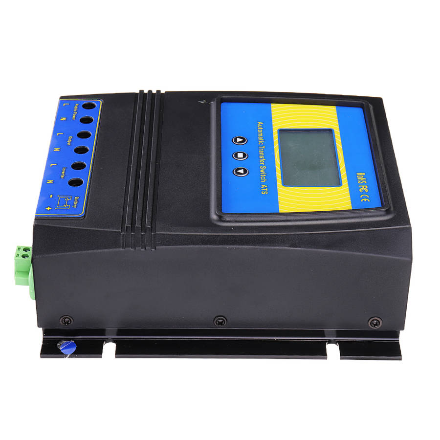 MoesHouse Automatic ATS Dual Power Transfer Switch Solar Charge Controller for Solar Wind System DC