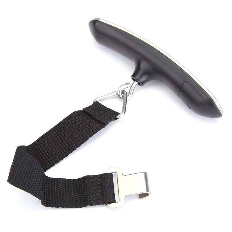 50KG/110lb Luggage Weight Scale Digital Travel Hanging Electronic Suitcase
