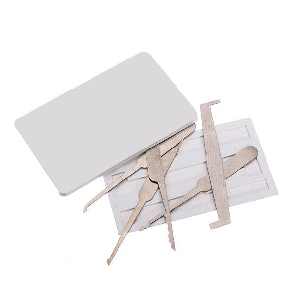 DANIU Credit Card Lock Pick Set Locksmith Tools Lock Pick Mini Tools