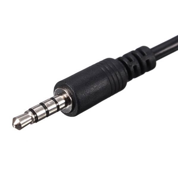 3.5mm Male Audio AUX Jack to USB 2.0 Type A Female Converter Adapter Cable for Car