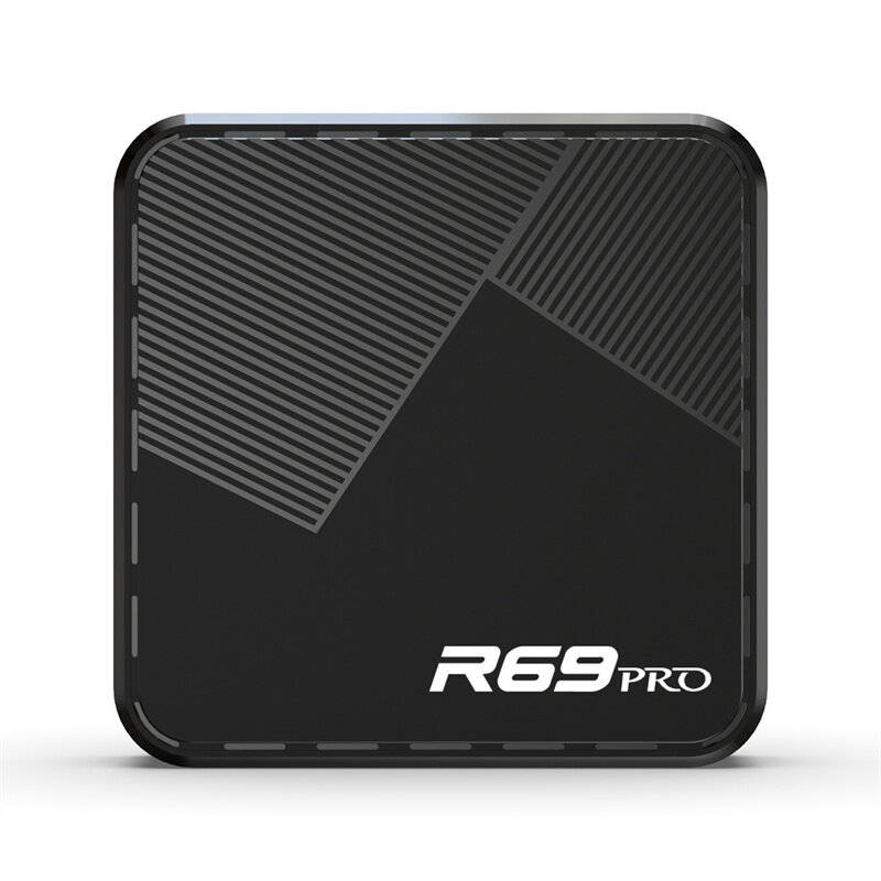 UK Plug - R69 PRO 4+32G Android 14 TV Box Allwinner H728 Quad-core Support WiFi 6 bluetooth-Compatib