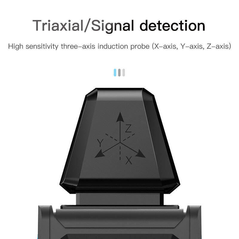 MESTEK EMF02R Electromagnetic Radiation Detector High Voltage Line Magnetic Field Radiation Instrume
