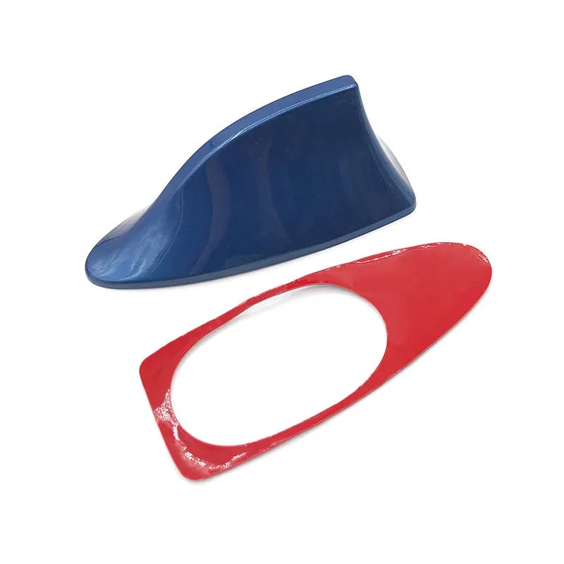 Silver - Universal Car Shark Fin Roof Antenna Auto Radio Signal Antennas for BMW Car Shark Fin Anten