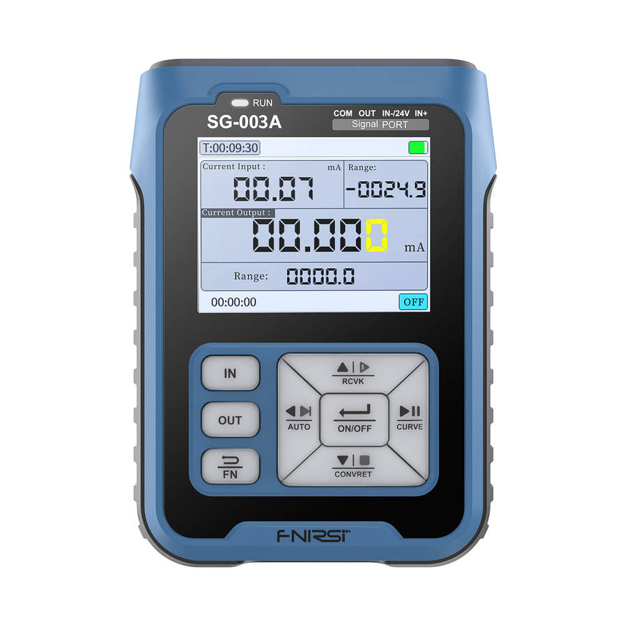 FNIRSI SG-003A 0-24V Adjustable Current Voltage Simulator 4-20mA Signal Generator Sources Transmitte
