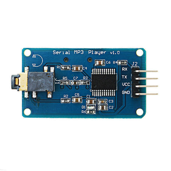 Yx5300 Mp3 Player Module Voice Serial Port Control Module With Tf Card Slot