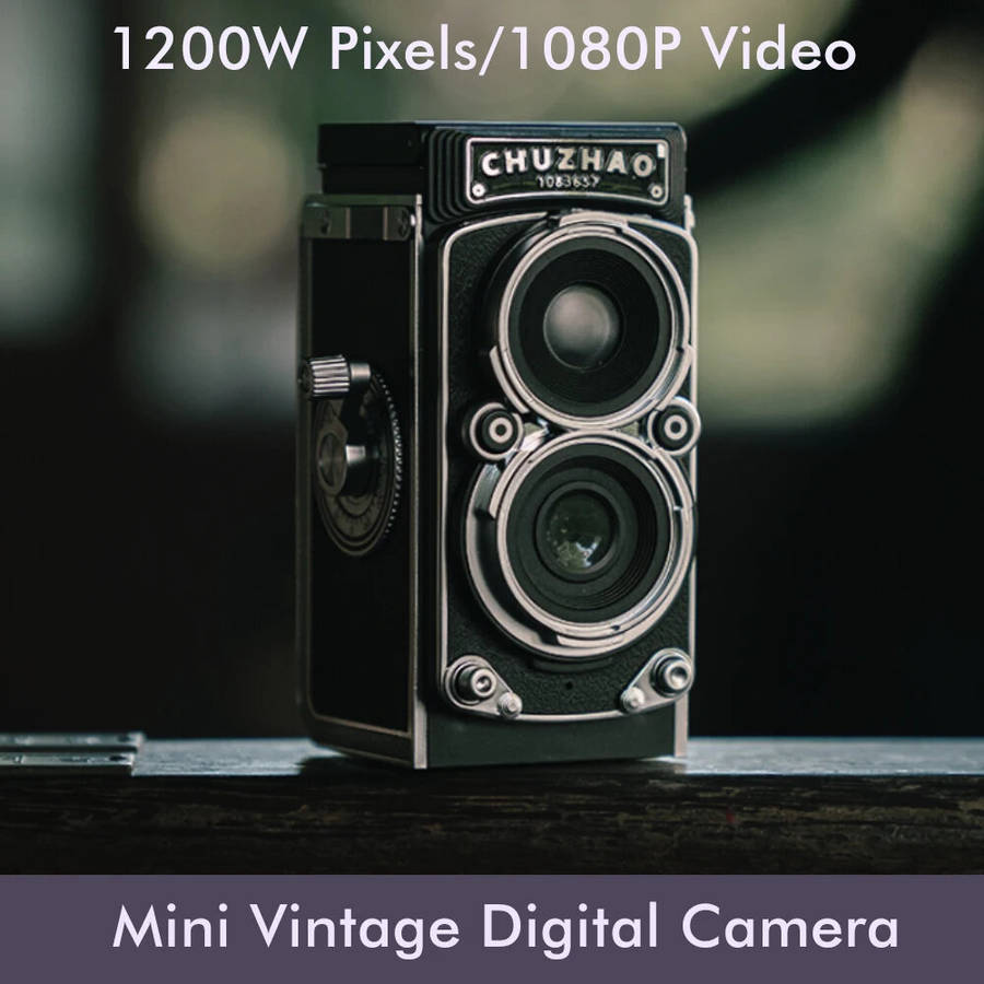 Red - CHUZHAO Vintage Digital Camera 12MP Photo 1080P Video 1.54 Inch Screen Compact Design Recharge