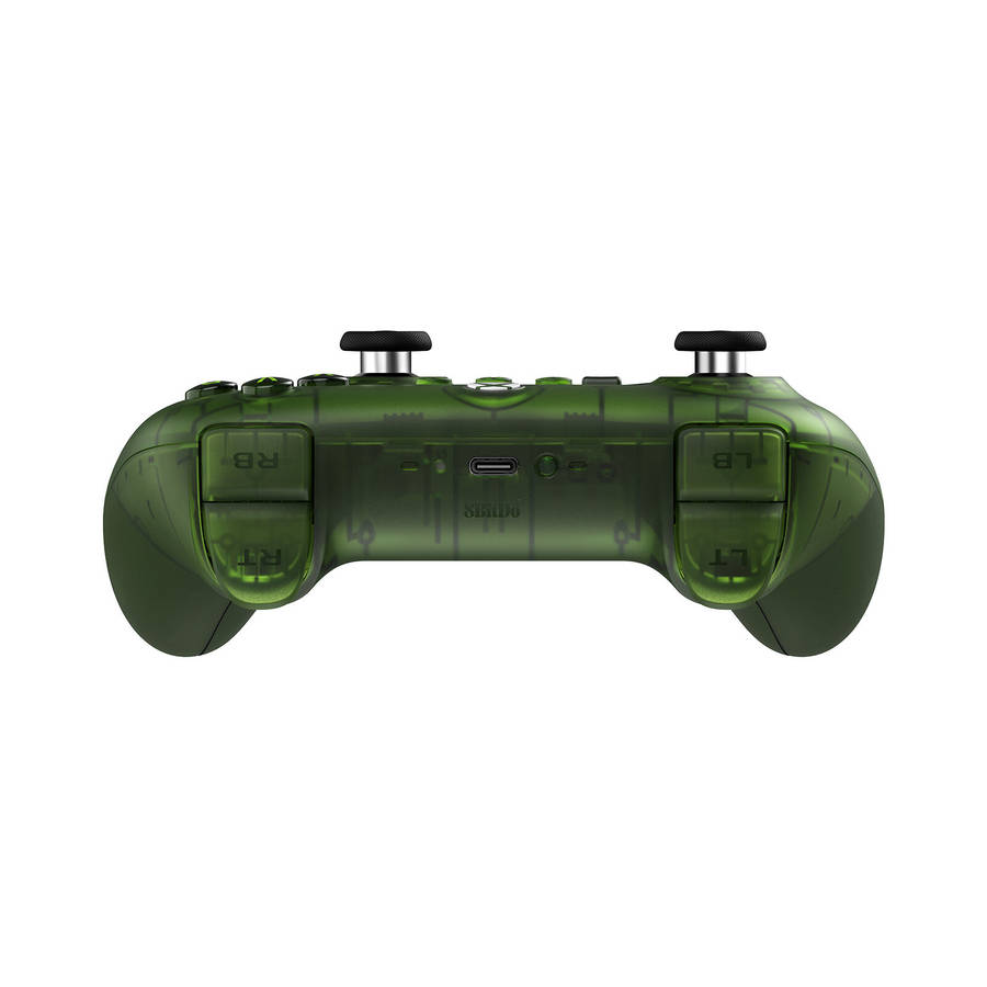 Green - 8BitDo Xbox Ultimate X-Pro Tri-mode Game Controller Dual Hall Effect Triggers and Joysticks