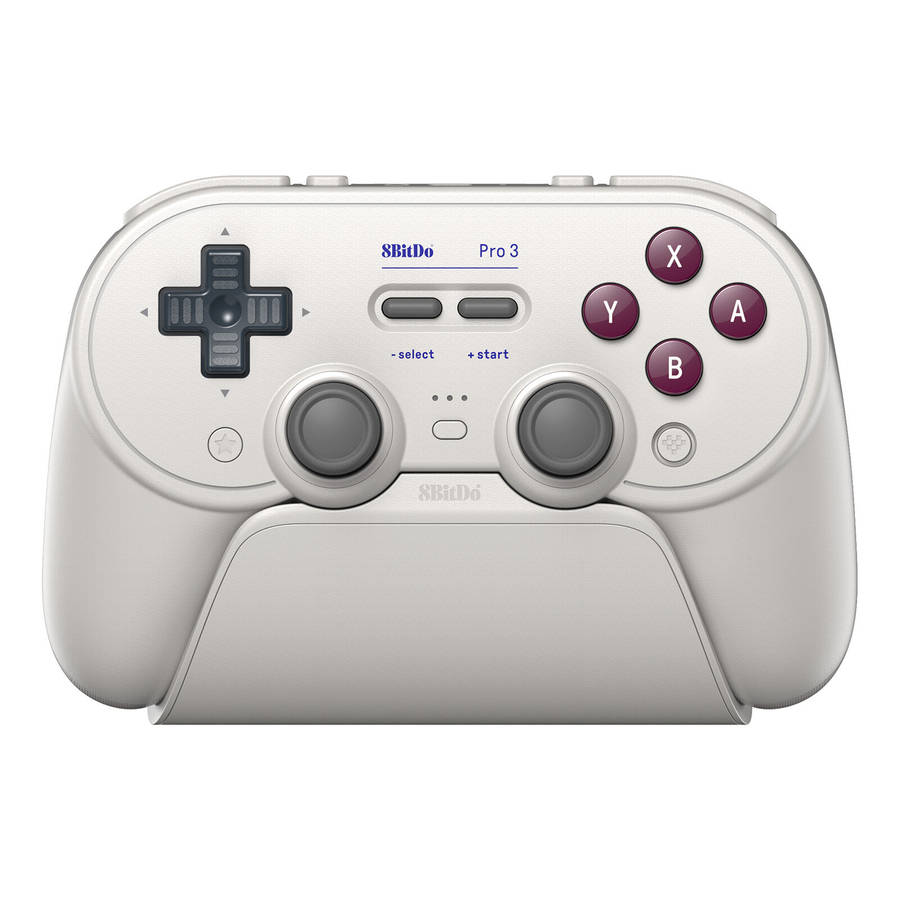 G Classic Edition - 8Bitdo Pro 3 Tri-mode Gaming Controller with Charging Dock Hall Effect Triggers