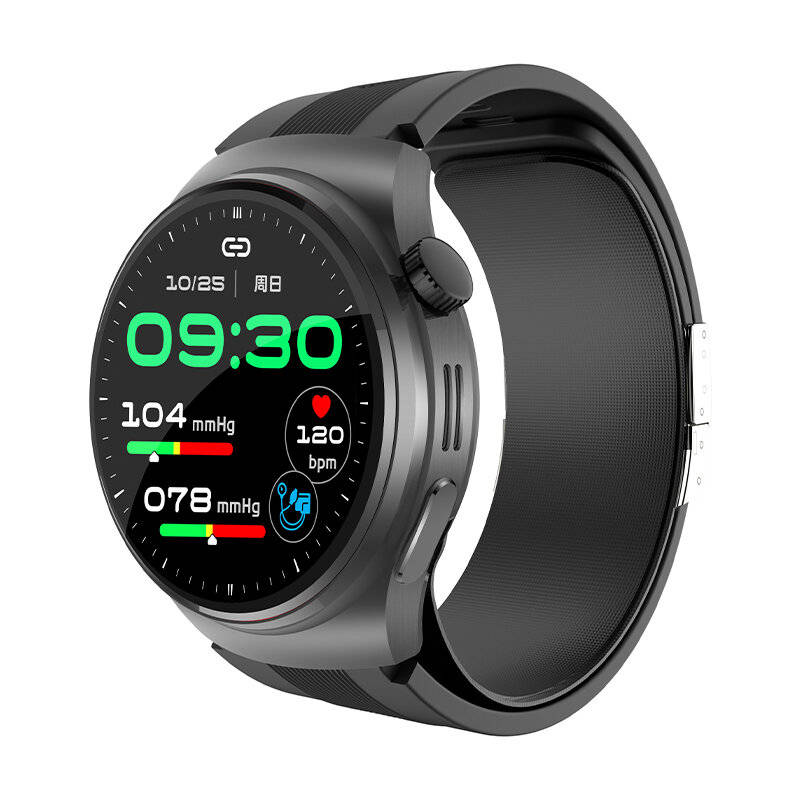 Red - S28 1.39inch HD Screen Air Pump Airbag Type NFC bluetooth Call Heart Rate Blood Pressure Blood