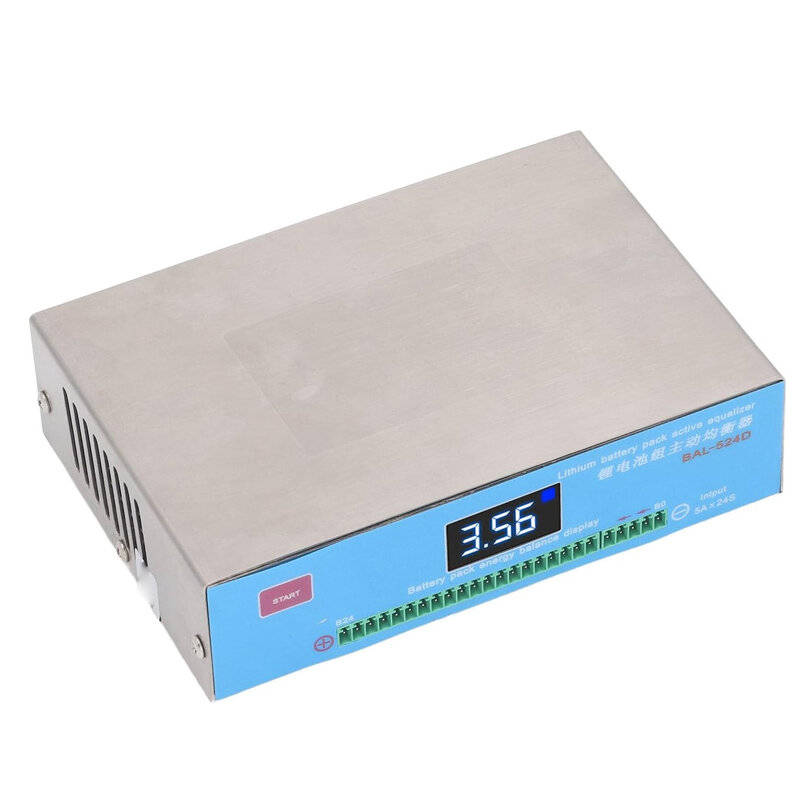 EU Plug - SUNKKO High-Efficiency BAL-524D Lithium Battery Pack Active Equalizer with Auto Balancing