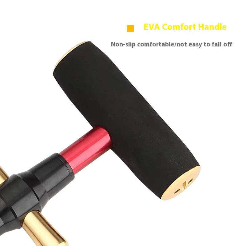 Red - TUNALA Portable Hook Extractor T-Type Aluminum Alloy With Locking Hook Extractor Opening Closi