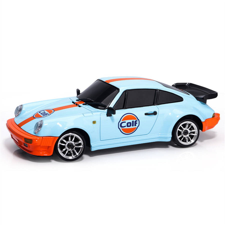 Purple - LDRC 1898 RTR 1:18 Scale RC Drift Car with Gyro & LED Lights 2.4G RWD Radio Control Car for