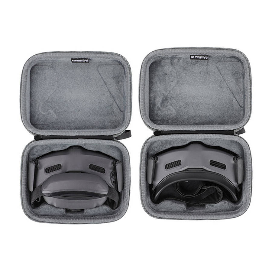 1 Pcs - Sunnylife Portable Storage Bag for DJI FPV Goggles 3 / Goggles 2 - Fits 3 Glasses