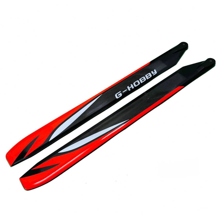 700mm - 1 Pair G-HOBBY 690mm / 700mm Carbon Fiber Main Rotor Blade Spare Parts for Trex 700 SAB700 X