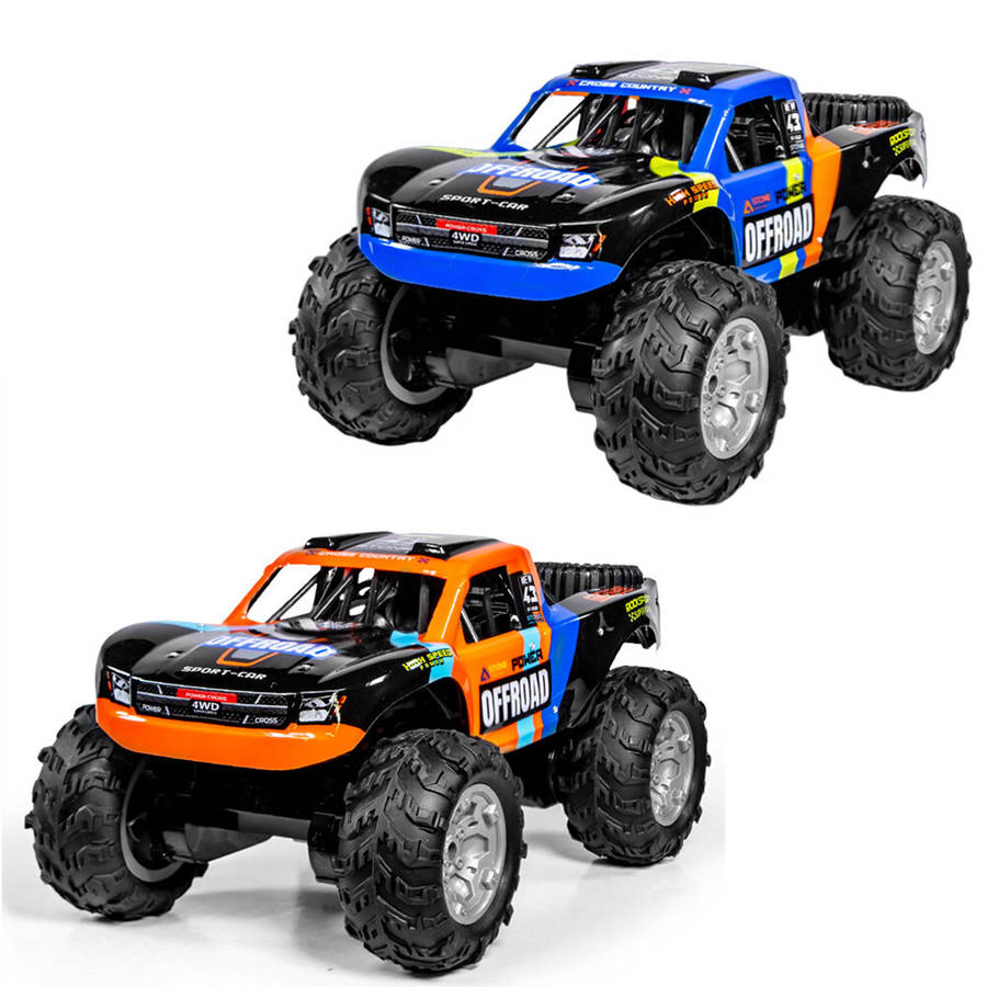 Orange - JJRC Q205 MAX RTR 1/12 2.4G 4WD RC Car Waterproof Amphibious Short Course Off-Road Truck La