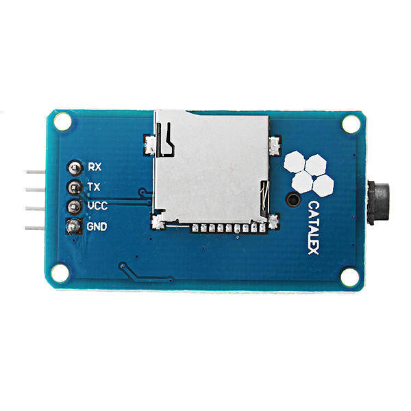 Yx5300 Mp3 Player Module Voice Serial Port Control Module With Tf Card Slot
