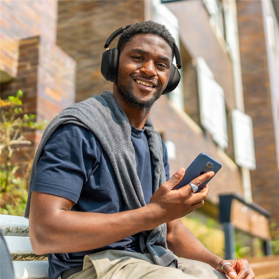 Black - OneOdio Focus A5 Wireless Headset ANC bluetooth Headphone -45dB Deep Active Noise Cancelling