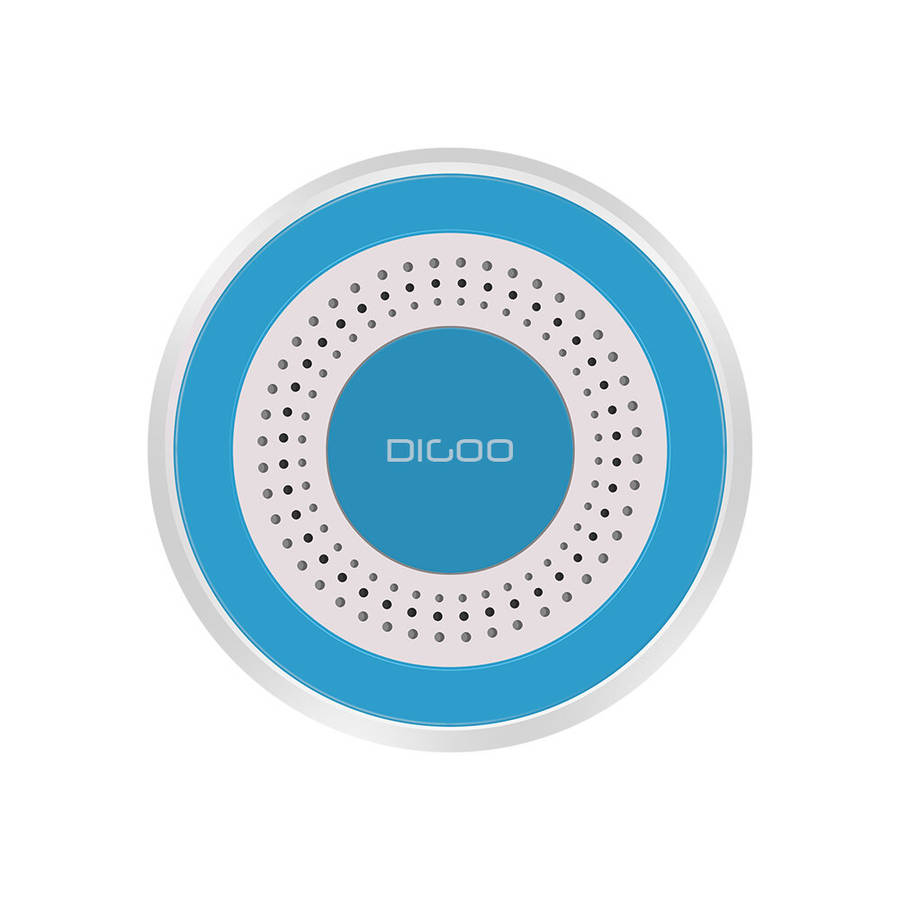 DIGOO DG-ROSA 433MHz Wireless DIY Standalone Alarm Siren Multi-function Home Security Alarm Systems