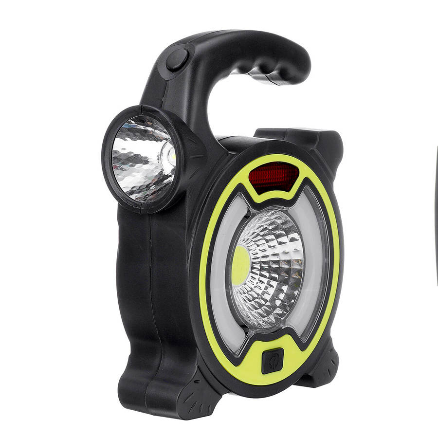 A - 150LM COB Work Light 4 Mode USB Rechargeable Searchlight 200m Outdoor Fishing Camping Light
