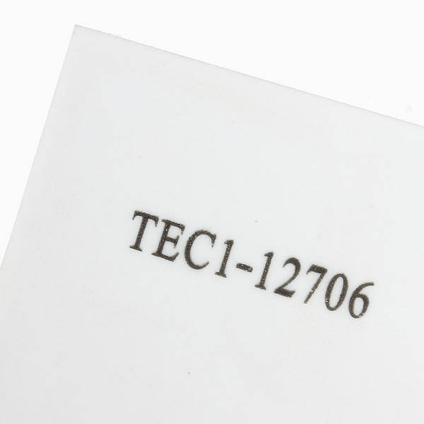 3Pcs TEC1-12706 40x40mm Thermoelectric Cooler Peltier Plate 12V 60W