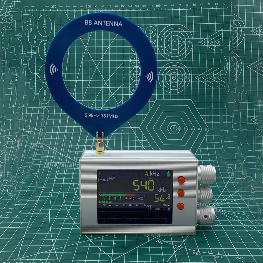 TEF6686 - TEF6686 Full Band FM/AM/Short Wave HF/LW Radio Receiver with Aluminum Housing Circular BB