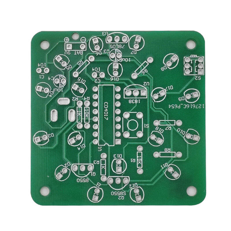 Full Set - Remote Control Night Light DIY Kit Adjustable Brightness 18 LEDs with USB Power and Infra