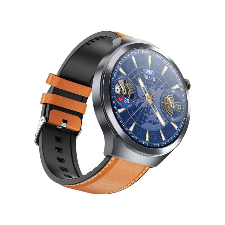 Blue - ET475 1.73-inch AMOLED Display ECG Micro Examination NFC Alipay AI Diagnosis bluetooth Call H