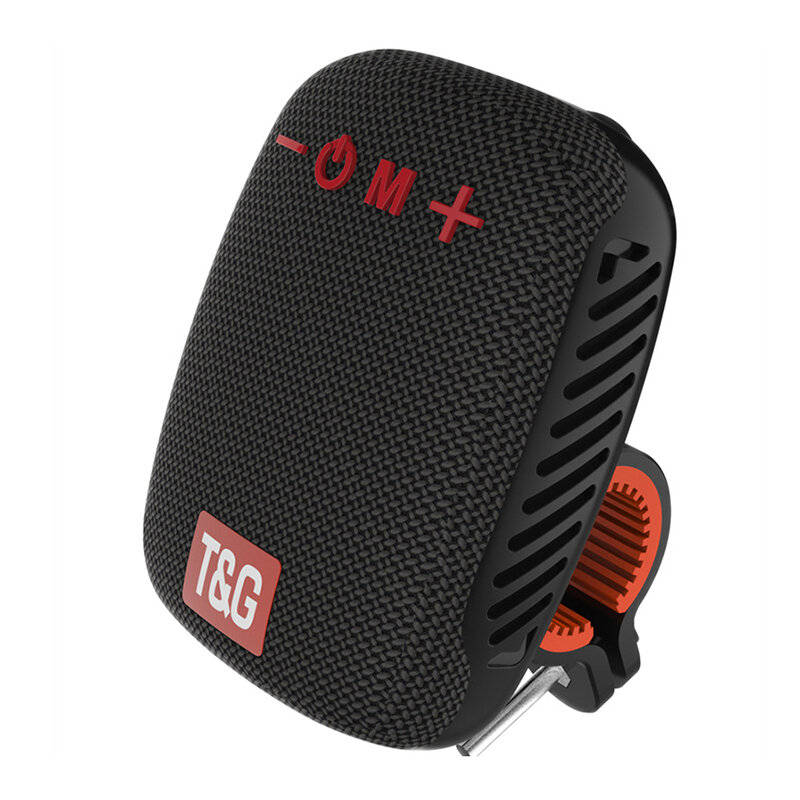 Black - T&G Bike-specific Wireless Speaker 45mm Large Horn HiFi Sound bluetooth V5.3 Waterproof Fash