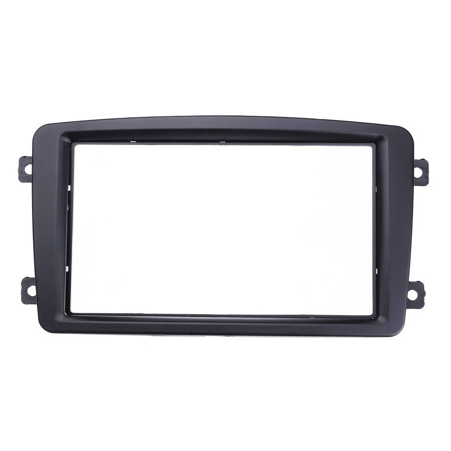 2 Din Car Radio Stereo Dvd Player Fascia Panel Dash Frame Trim For Mercedes C Class W203 2002-2004