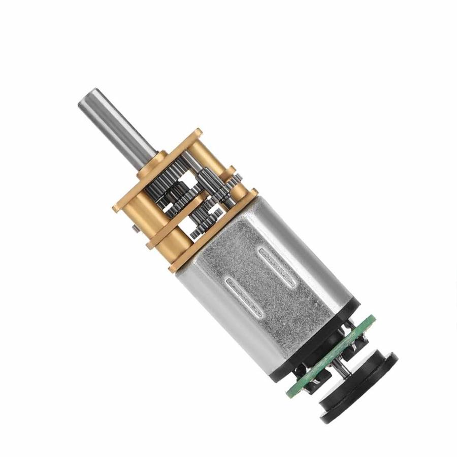 30RPM - DC 6V N20 Gear Motor Encoder Speed Reduction Gearbox 30/50/70/200/500RPM Reducer Replacement