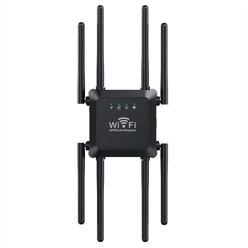 White - 300M WIFi Repeater Wi-Fi Amplifier 802.11N 2.4GHz Wireless Signal Booster Smart Power Extend