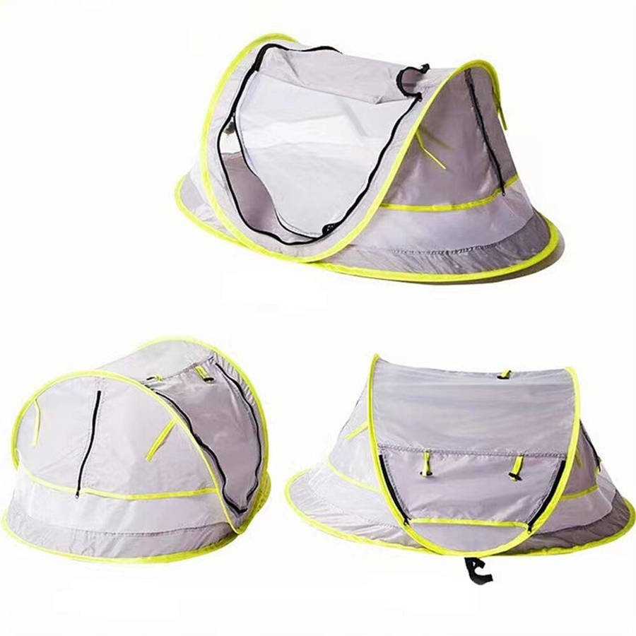 M - IPRee Outdoor Baby Beach Tent Foldable Automatically Open UV Protection Sun Shade For Infant Tra
