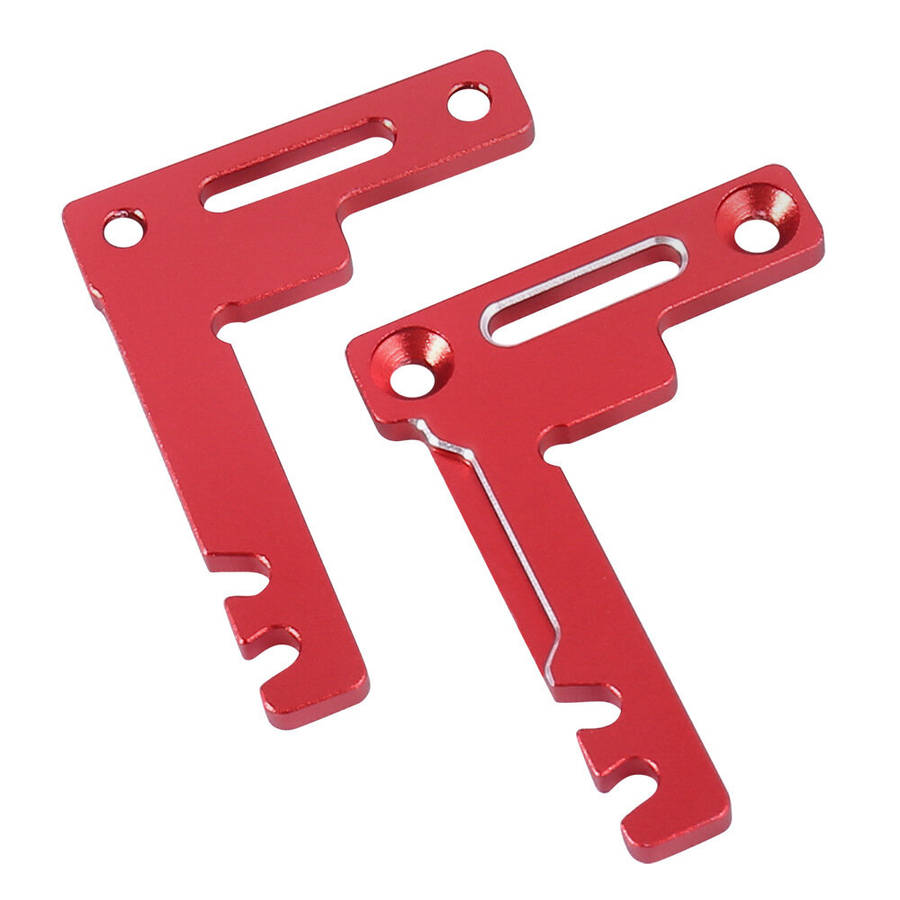 Red - 1/10 Tamiya Aluminum Alloy Short Battery Holder Kit TT02 TT02B RC # TATT-075