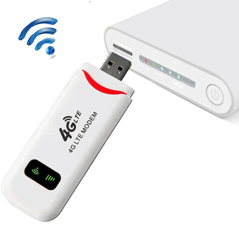 4G LTE Wireless Network Cards USB Dongle 150Mbps Modem Mobile Broadband Sim Card Wireless WiFi Netwo