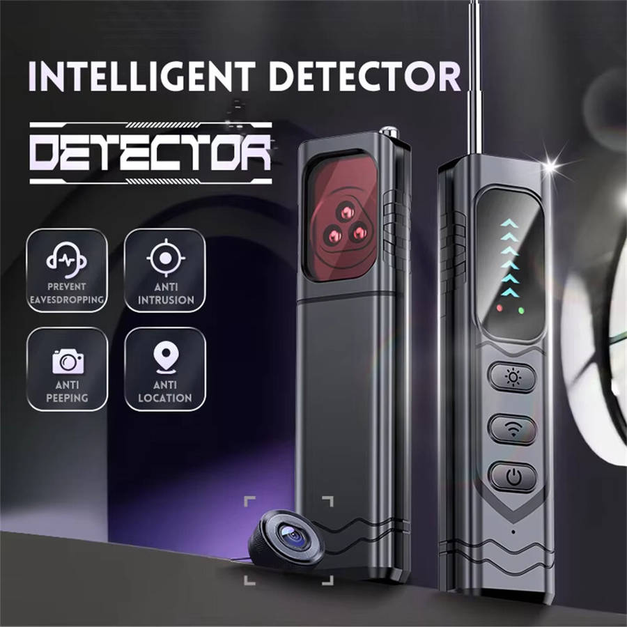 Black - T17 Camera Detector Wireless Signal Infrared Scanner Anti-Positioning Monitoring Hotel Anti-
