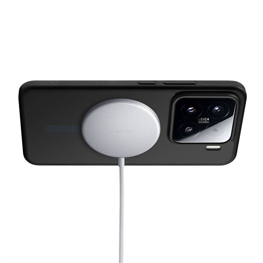 White - Xiaomi 30W Magnetic Wireless Charger Fast Wireless Charging Pad for Smart Phones for iPhone