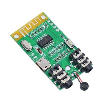 Bluetooth 4.2 Wireless Audio Transmitter Receiver Board 3.7V~5V 10M Distance MP3 Decoding Wireless M